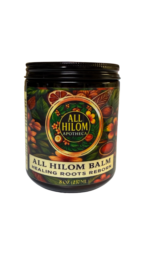 Home all hilom balm – healing roots reborn, 8oz.