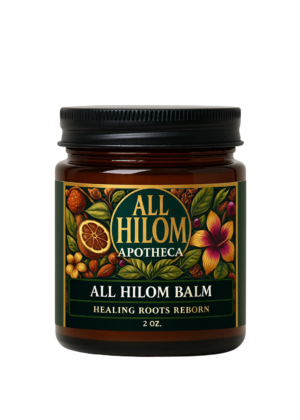all hilom balm – healing roots reborn, 2oz.