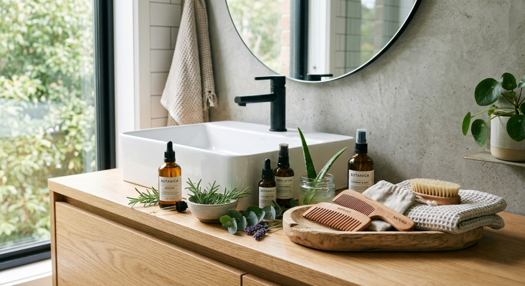 Botanical Scalp Care for Modern Hair Wellness