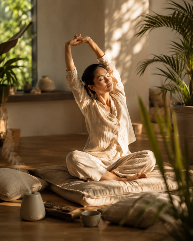 Mindful movement supporting balance and holistic wellbeing.
