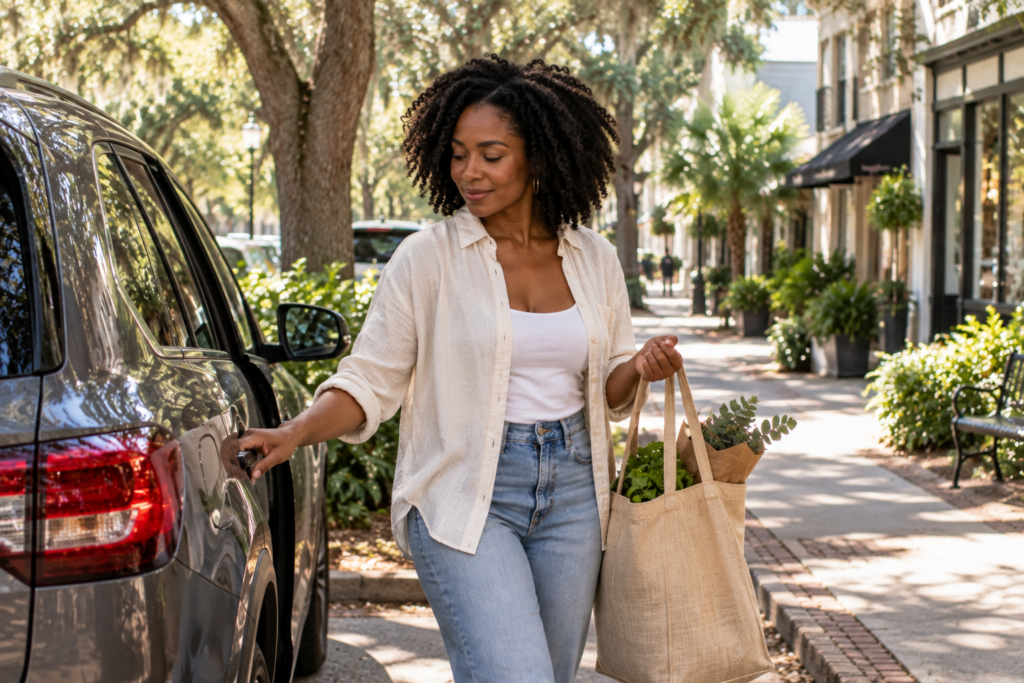 Everyday local life beyond Charleston South Carolina tourist areas
