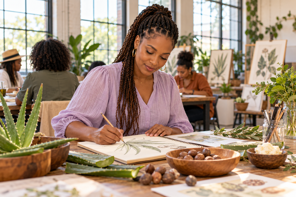 Your Skin Doesn't Have to Look Perfect to Feel Well Cared For Learning about botanical ingredients commonly found in natural skincare